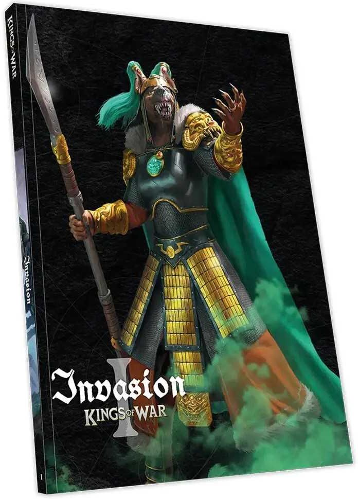 Kings of War Invasion by Mantic Games - Narrative Expansion for Kings of War 4th Edition with Army Lists and Artwork