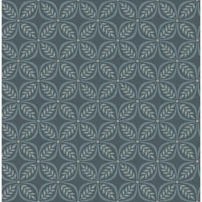 Advantage Morgrove Blue Trellis Wallpaper