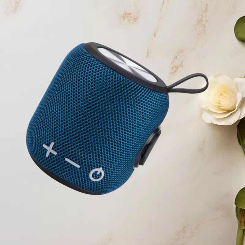 INF Bluetooth-Lautsprecher mit Speicherkartensteckplatz Dunkelblau