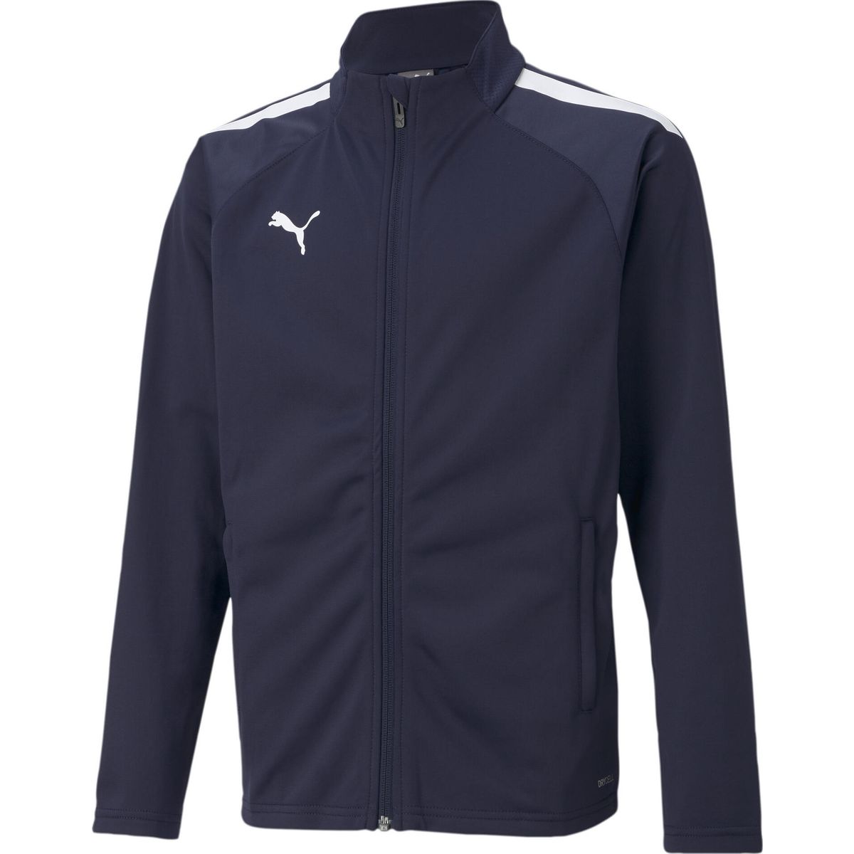 Puma Teamliga Training Jacket Jr peacoat-puma white (06) 176 657235-06-176