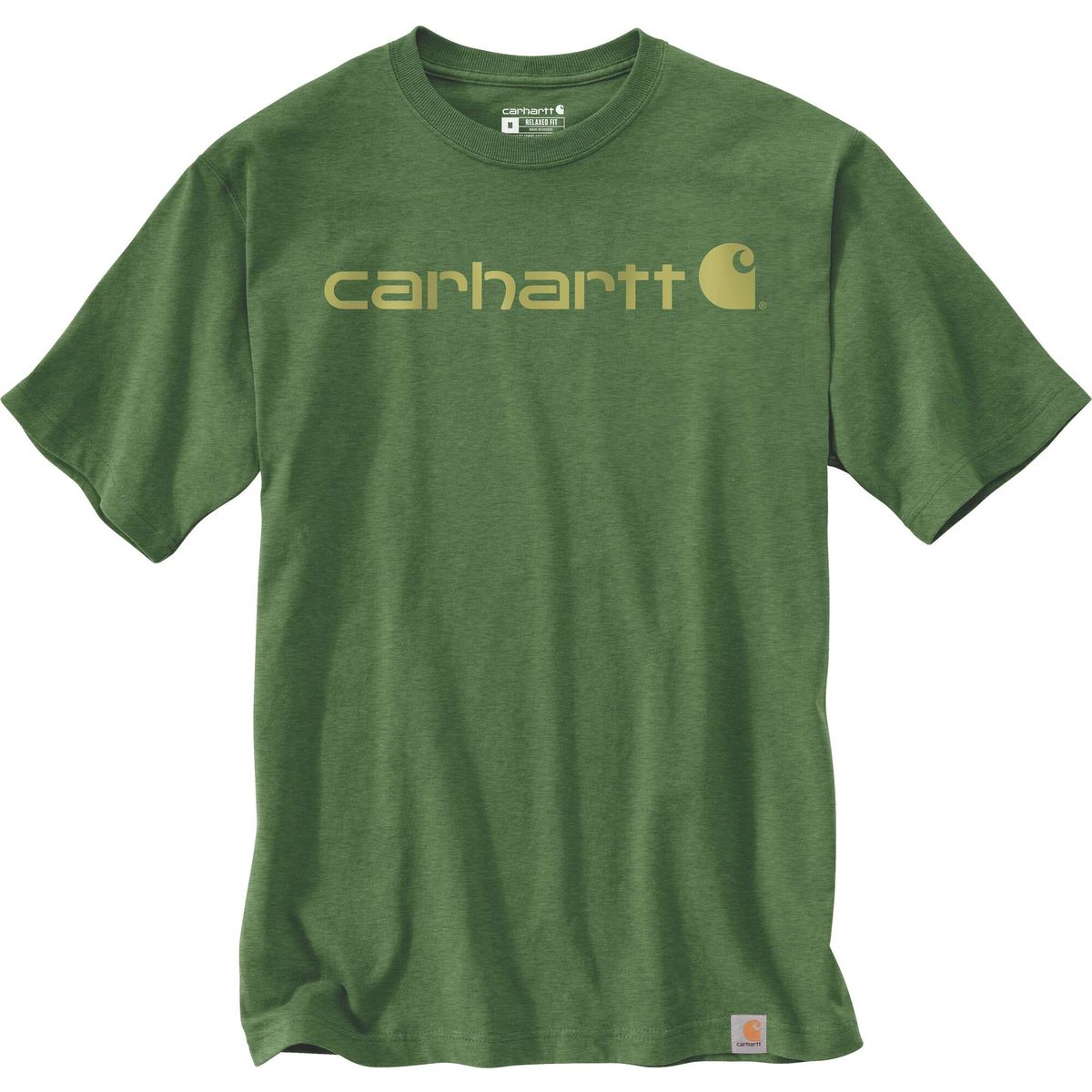 Carhartt Dearborn Relaxed Logo T-shirt harvest sage heather (GR4) S REG 103361-GR4SREG