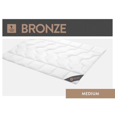 Baumwollbettdecke SPESSARTTRAUM "Bronze", weiß, B:155cm L:220cm, Bettdecken Bezug: 100% Baumwolle. Bettdecken Füllung: 100% Polyester, Bettdecken, hergestellt in Deutschland, allergikerfreundlich