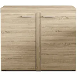 SIDEBOARD Spacoro 2D Sonoma 97,2/82/40,3 cm – Schmale Kommode Eleganz für Ihr Zuhause