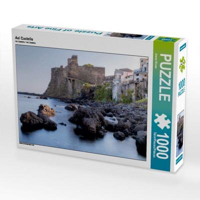 CALVENDO Puzzle Aci Castello | 1000 Teile Lege-Größe 64 × 48 cm Foto-Puzzle für glückliche Stunden