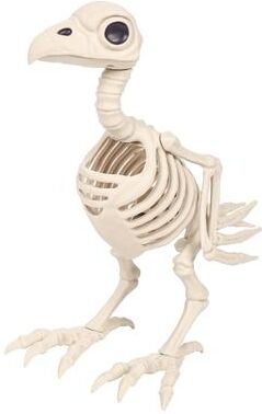 Uplift Essentials Halloween Skeleton Animal Prop Decor crow