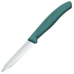 VICTORINOX Küchenmesser Swiss Classic silber, grün
