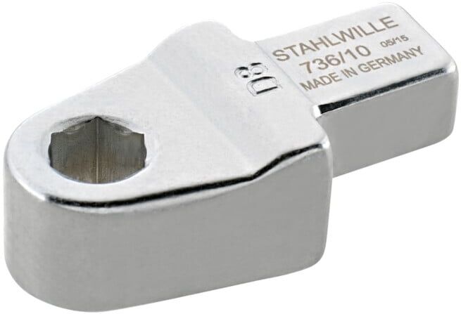 736 Embouts porte-outils pour BITS Gr. 10-1; Innensechskant D 6,3; Werkzeugaufnahme 9x12 mm ; Stahlwille (58262610)