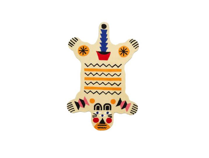 QEEBOO tapis OGGIAN BIG BEAR (Medium - Acrylique)