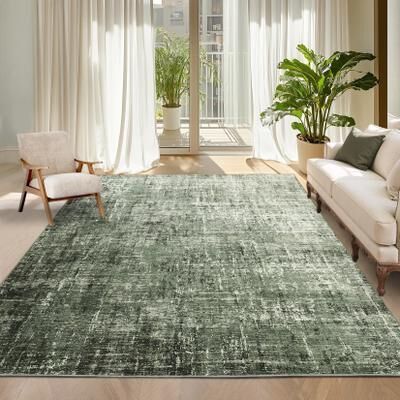Garvee Modern Ombre Abstract Area Rug