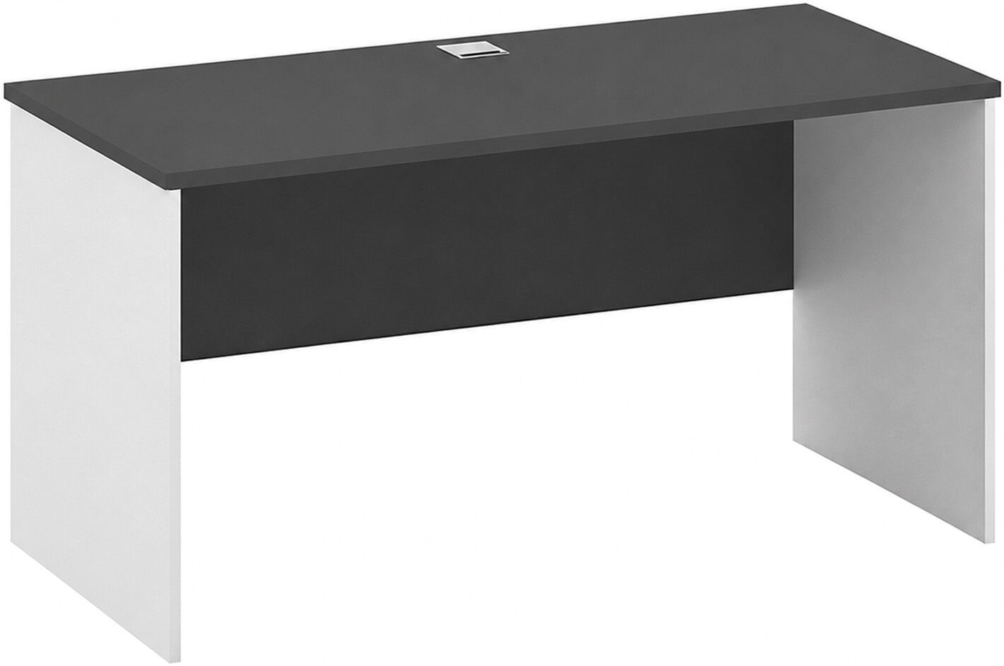 B2B Partner Büroschreibtisch FUTURE, 170x80 cm, weiß/Graphit