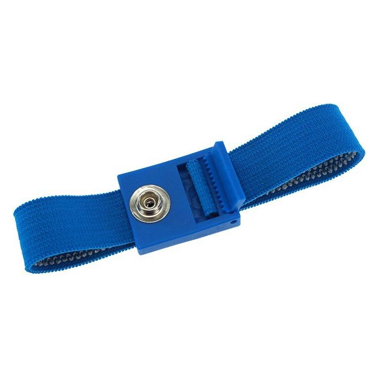 Top Swede ESD-Armband PRO, hellblau, 7 mm Druckknopf, verzahnter Verschluss (Statikschutz) (SG-AB-7DK-HB-220MM-VERZAHNT)
