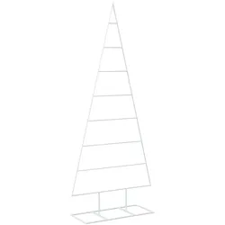 vidaXL Metall Weihnachtsbaum KUOPIO 150 cm Pulverbeschichteter Stahl 42053831