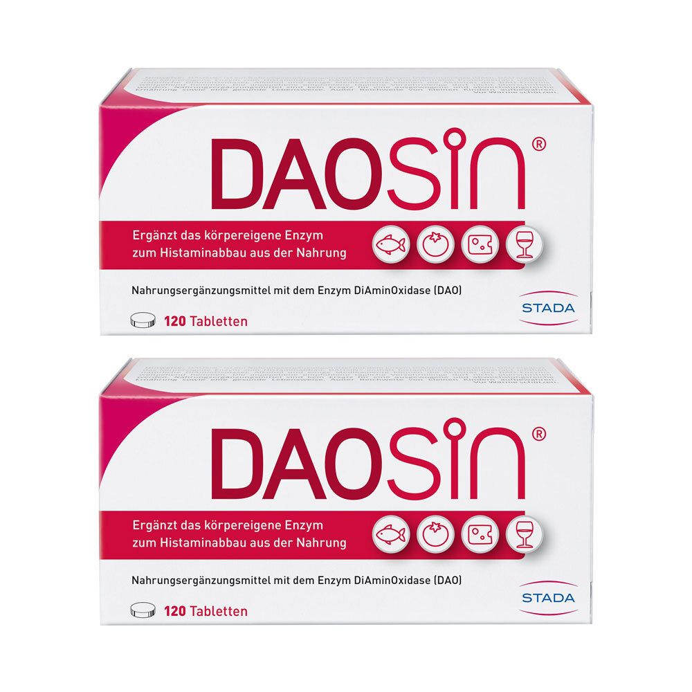 2x Daosin Tabletten 2x120 St