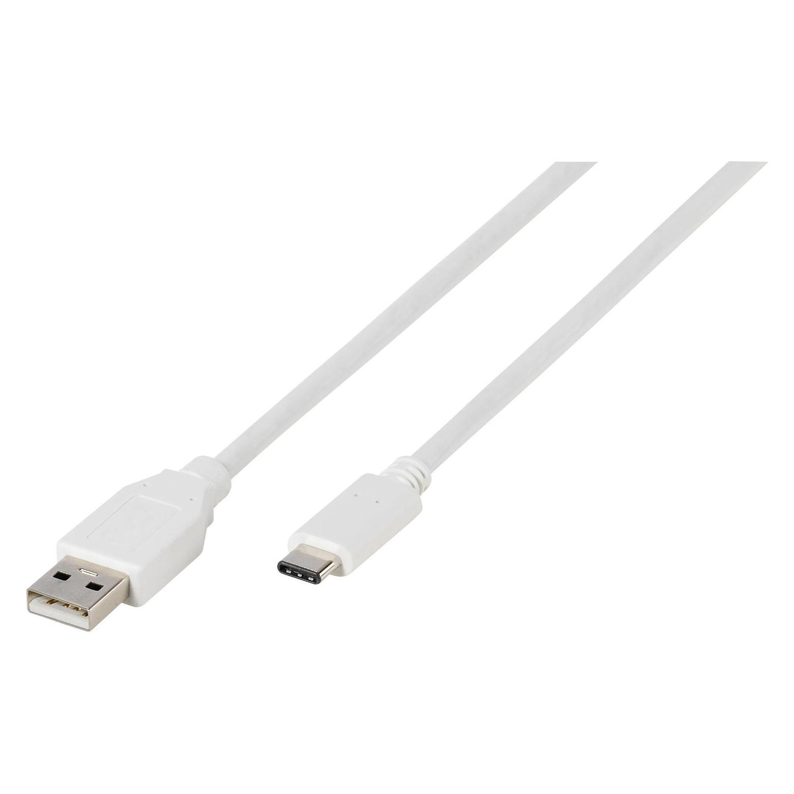 Vivanco USB 2.0 A auf C (1.20 m, USB 2.0, 15 W) (DCVVUSBC20A12W)