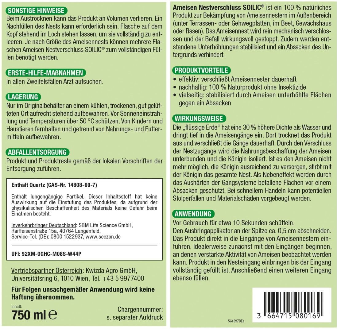 Protect Home Ameisen Nestverschluss 750 ml