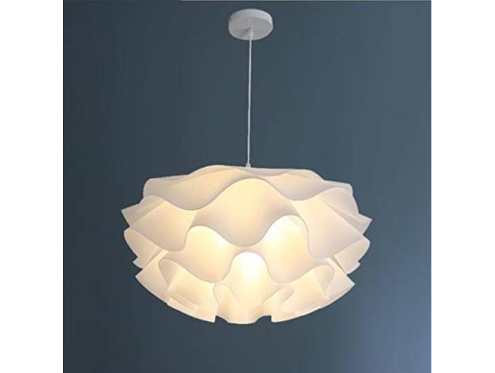 SXYSXYSXY Modern Minimalismus Pendelleuchte Nordisch Schlafzimmer Pendellampe Acryl Esszimmer Lampe Kreativ Design Kronleuchter Hängelampe Hängeleuchte für Wohnzimmer Kücheninsel Loft E27*1 Ø40*28cm