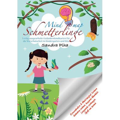 KitaFix-Mindmap Schmetterlinge (Fertig ausgearbeitete Gedankenlandkarten für die Vorschularbeit in Kindergarten und Kita), Taschenbuch von Sandra