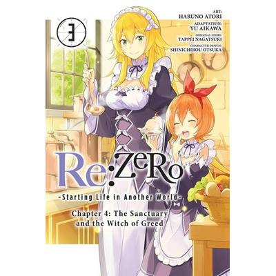 RE: Zero -Starting Life in Another World-, Chapter 4: The Sanctuary and the Witch of Greed, Vol. 3 (Manga), Taschenbuch von Haruno Atori,Jeremiah