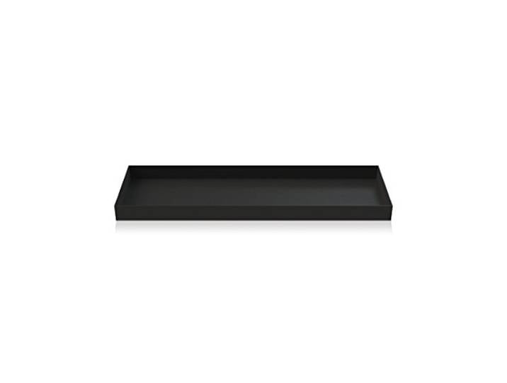 Cooee Design Tray Plateau en Acier Inoxydable Noir L : 32\, B : 10\, H : 2 cm