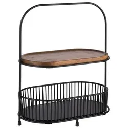 APS 30336 2-stufige Etagère, 5er Set  31 x 17 cm, H: 37,5 cm