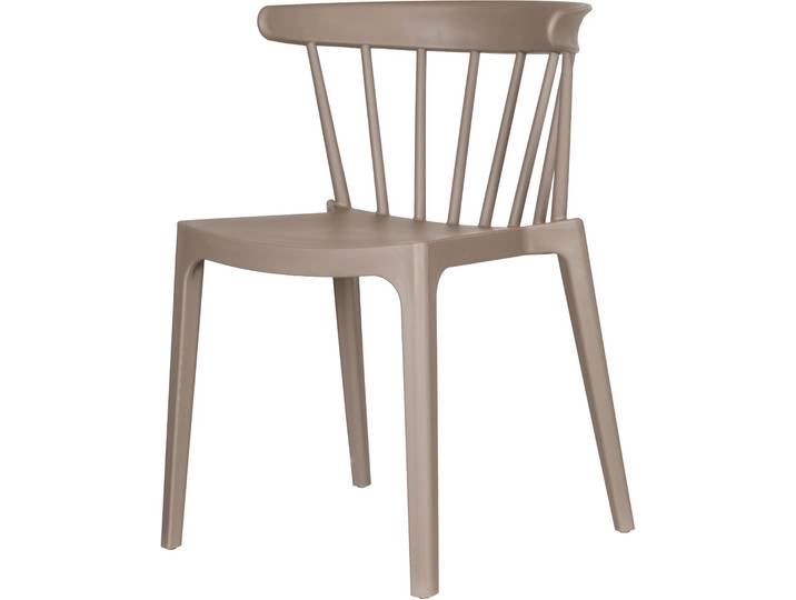 Esszimmerstuhl WOOOD, taupe, H:75cm, Stühle, Esszimmerstuhl