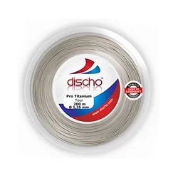 Tennissaite - DISCHO PRO TITANIUM TOUR - 300m 1,30 mm
