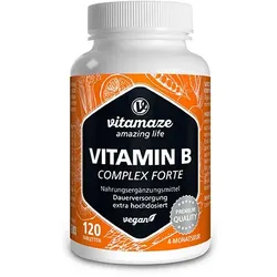 VITAMIN B COMPLEX extra hochdosiert vegan Tabl. 120 St