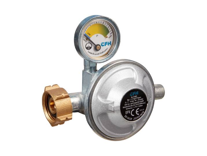 Cfh Gasdruckregler mit Manometer Drf405