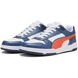 PUMA RBD Game Low-Top Sneaker 19 - PUMA white/fall foliage/inky blue/new navy/PUMA gold 46