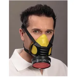 Ekastu Sekur, Atemschutzmaske, Atemschutzhalbmaske Polimask GAMMA/Silik EN 140 (Keine offizielle Schutzklasse)