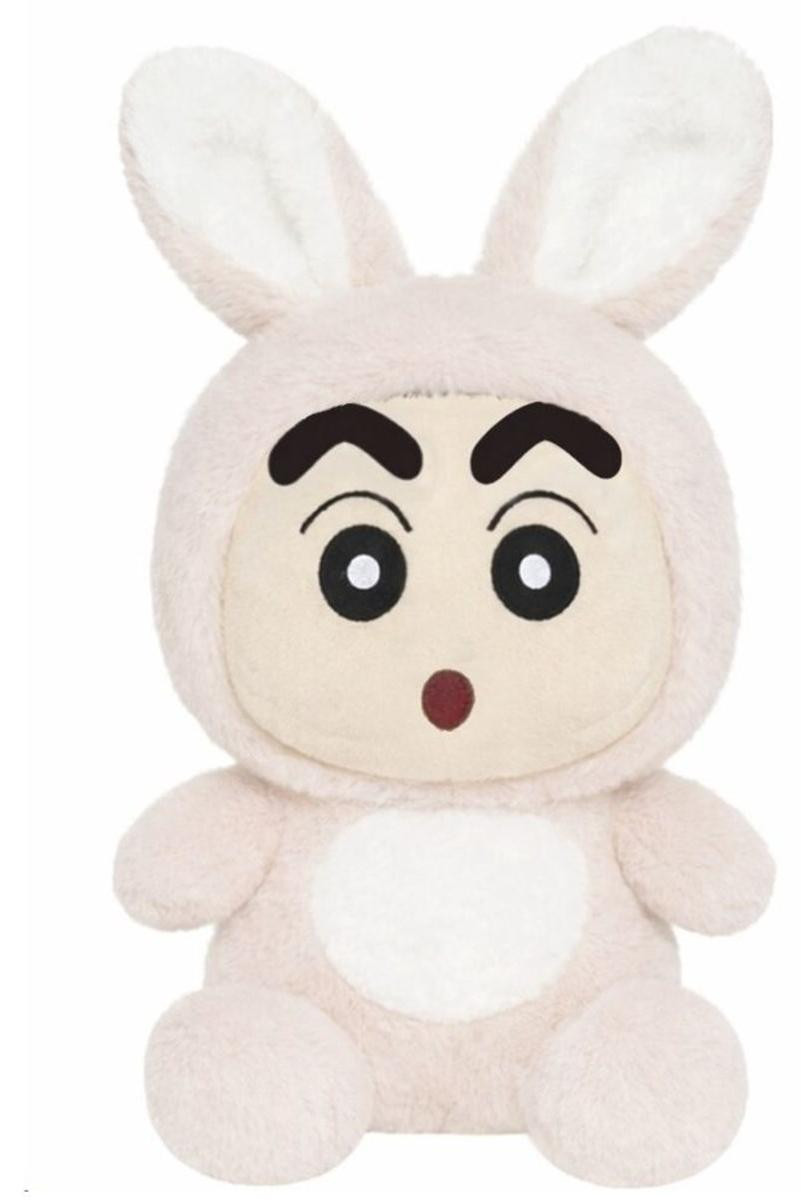 Shin-Ei Animation Shin Chan Pluche Roze Konijn, 30 cm