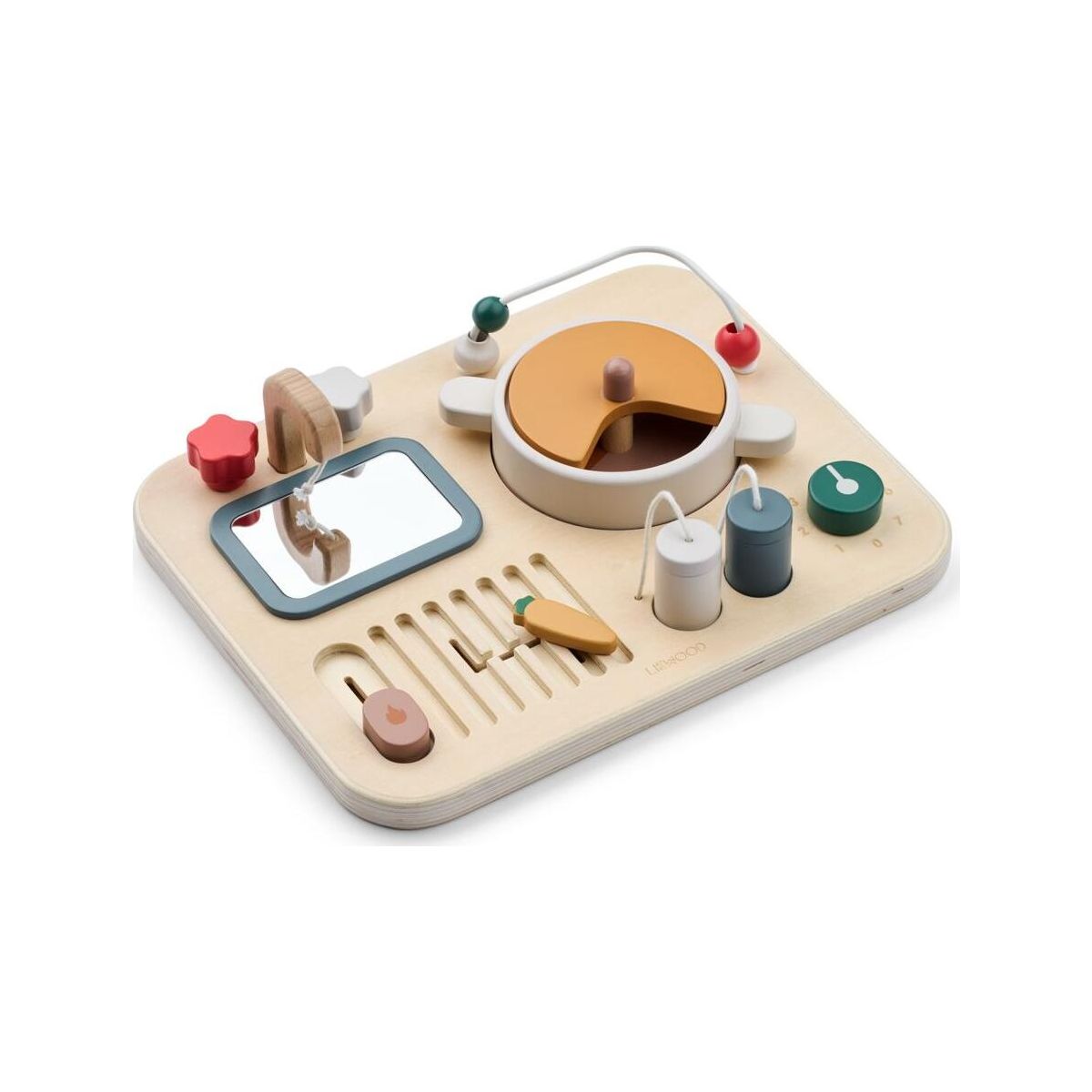 Liewood Magnus Little Chef Play Board sandy multi mix (2578) ONE SIZE LW20133-2578-ONE SIZE-CU
