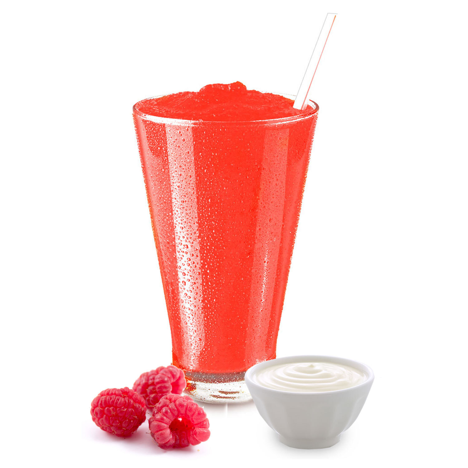 Gino Gelati Yoghurt-aardbeien smoothie poeder, 333 gram