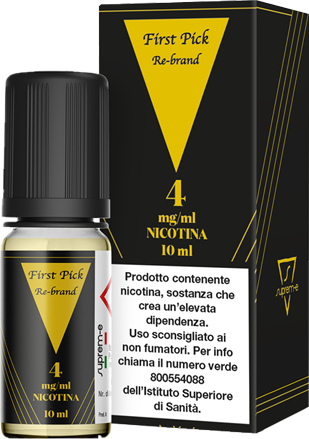 Suprem-e First Pick Re-Brand Liquido Pronto 10ml Tabacco Virginia