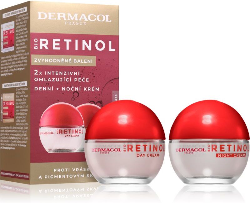 Dermacol Bio Retinol day and night cream duo-pack