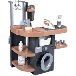 Smoby Rowenta Haushalts-Set Waschküche Waschsalon mit Zubehör ab 3 Jahren