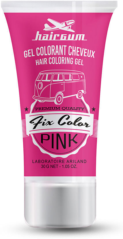 Hairgum Fix Color gel colorant #pink