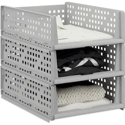 Relaxdays, Kleidersack + Hängeaufbewahrung, Schrank Organizer