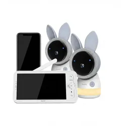 Arenti 4MP Wi-Fi Baby Kit with dual cameras LCD
