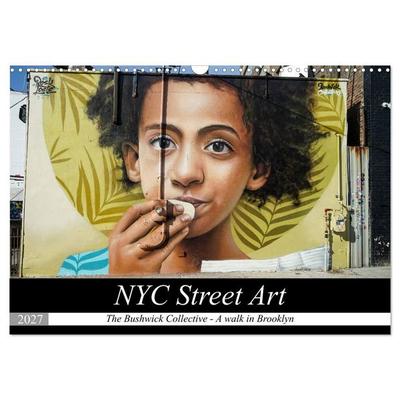 NYC Street Art (Wall Calendar 2027 DIN A3 landscape), CALVENDO 12 Month Wall Calendar