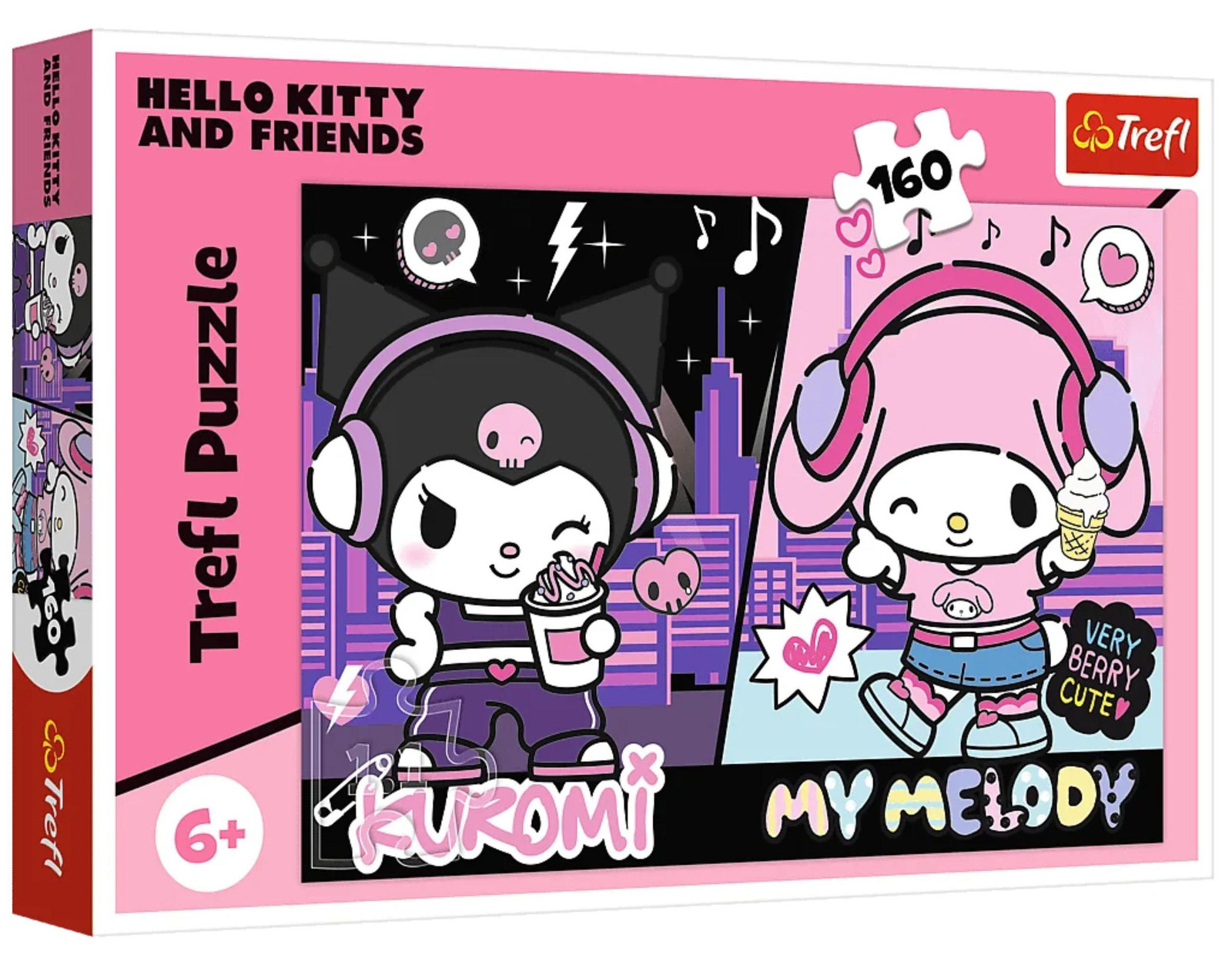 Trefl Puzzel Hello Kitty Kuromi-regels 160 stukjes