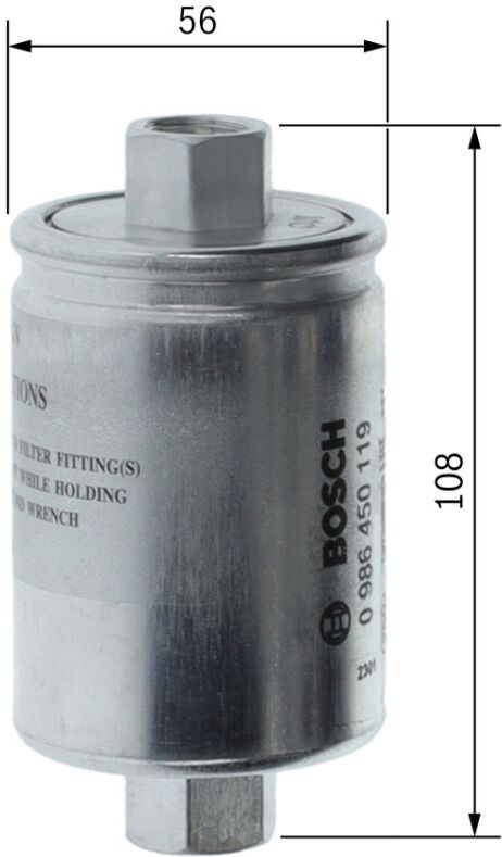 Kraftstofffilter BOSCH 0 986 450 119