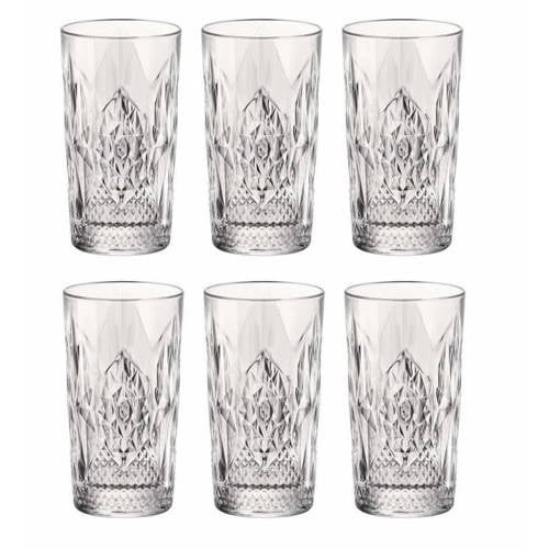 Bormioli Rocco Stone Longdrinkglazen - 490 ml - 6 stuks