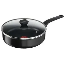 Tefal Lena Simply Clean, Pfanne + Kochtopf, Schwarz