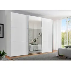 Staud Schwebetürenschrank Includo-Glas 280 x 222 cm Glas Weiß
