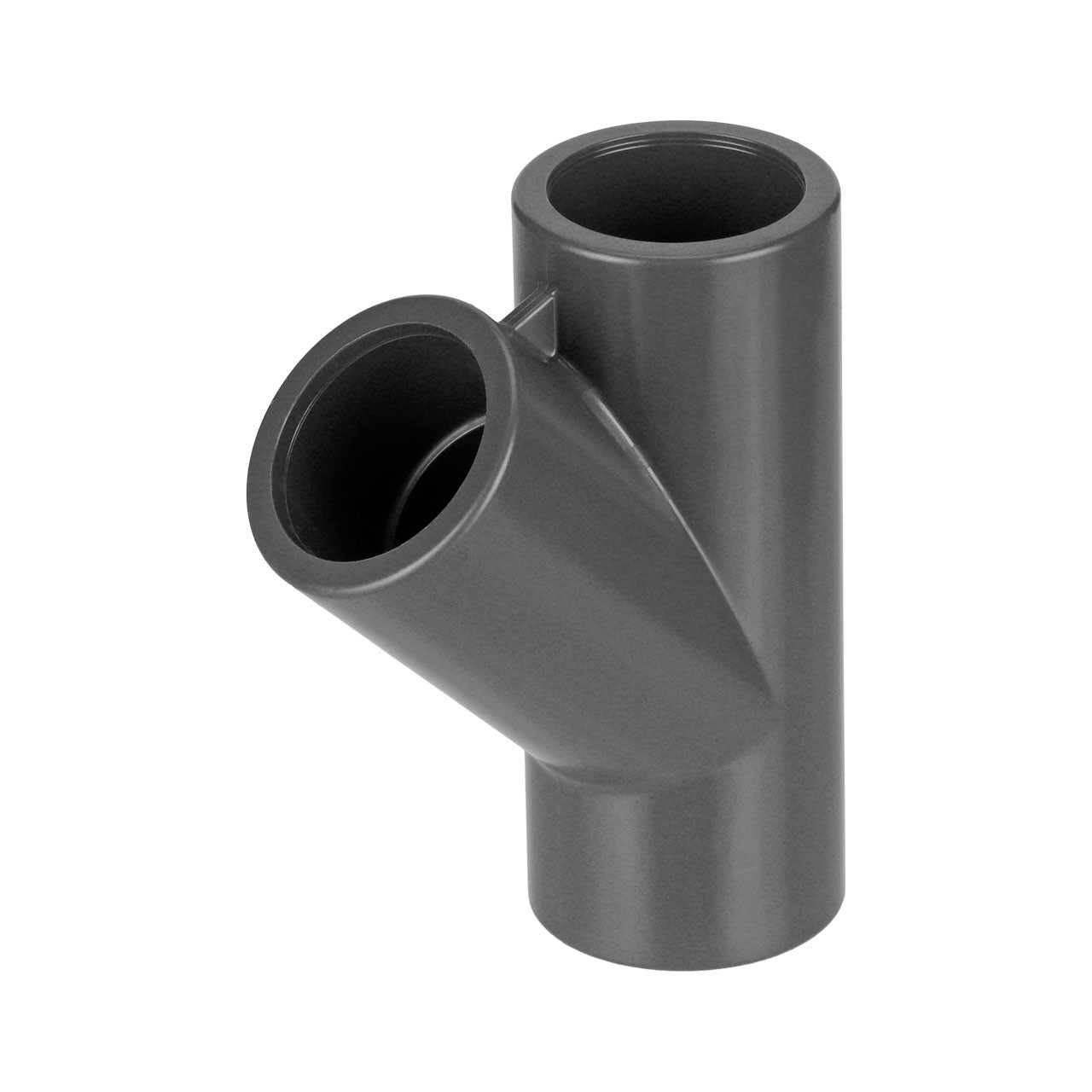 REKUBIK PVC-U T-Stück 45° 3x Klebemuffe 32mm x 32mm x 32mm 7111032