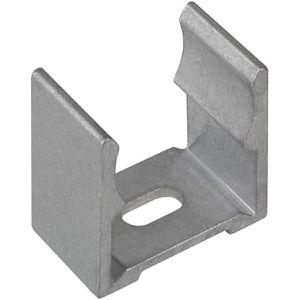 Fränkische Klemmschellen AKS-E-40, aus Aluminium, M40 für Ø 40 mm Leerrohre, silber