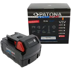 PATONA Platinum 18V Akku für Milwaukee M18 mit USB-C PD45W – 000mAh