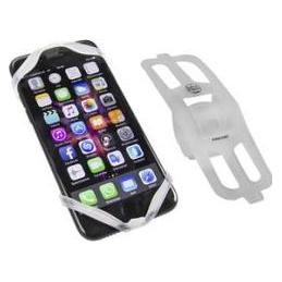 Fischer Fahrrad-Smartphonehalter Silikon, weiá (86274)