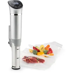 Quickstick Flex 1300W 3D Circulating 0-95 °C IPX7 Timer silber Silber